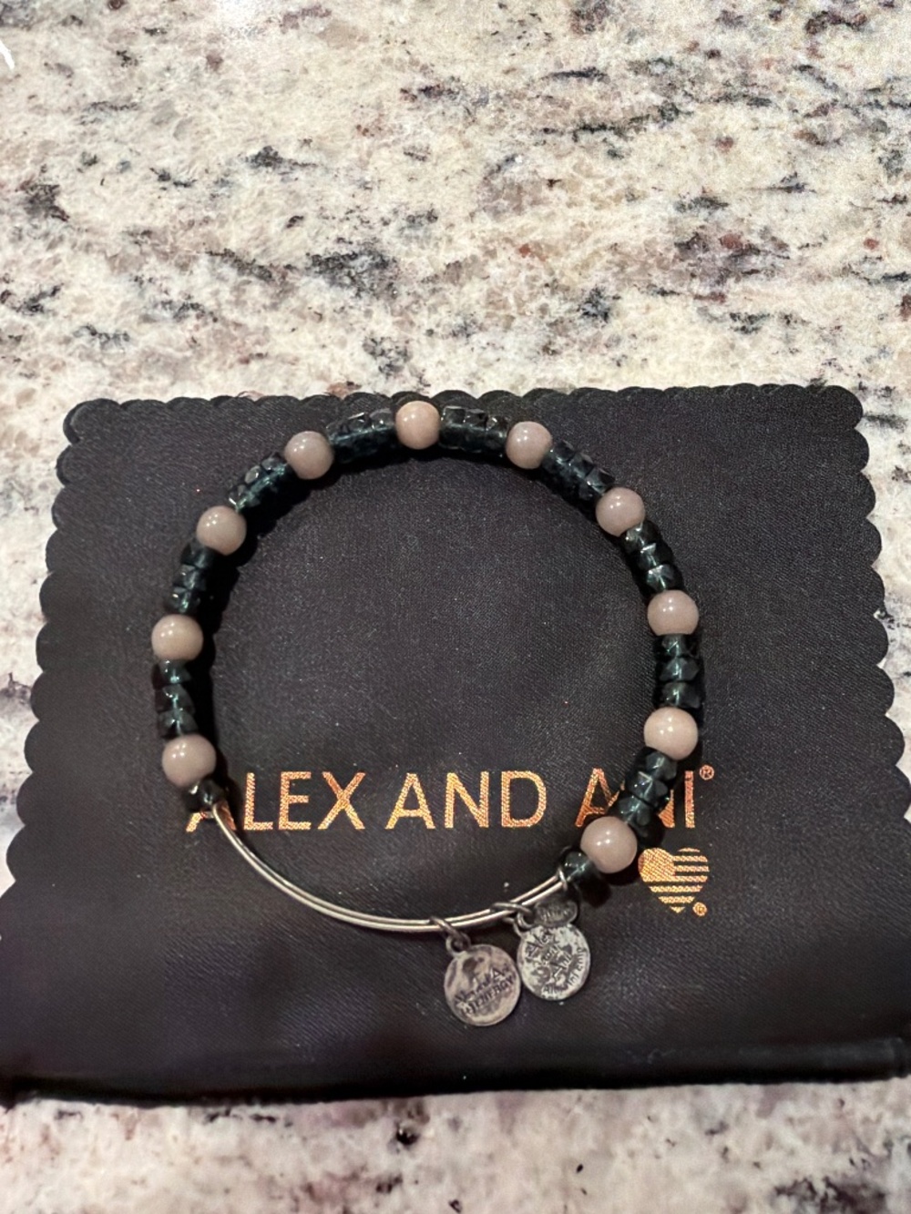 Alex and Ani beaded bracelet
